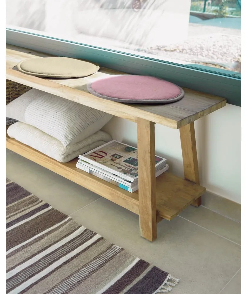 Naturalna ławka Safara – Kave Home