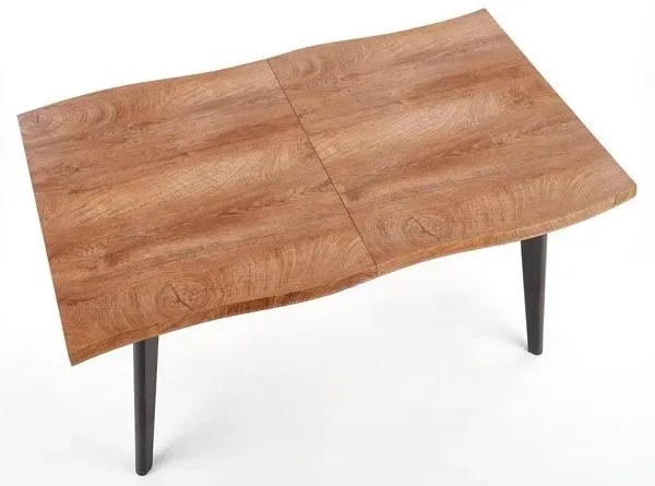 Rozkładany stół minimalistyczny Perfos - dąb naturalny
