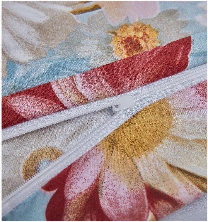 Pościel jednoosobowa z mikrosatyny 3-częściowa 140x200 cm Rachel – My House