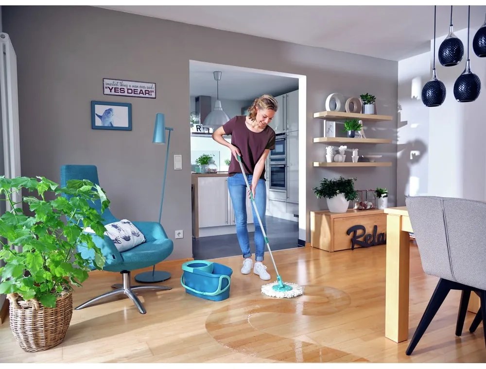 Mop rotacyjny z wiadrem Rotation Disc Mop (EVO) – LEIFHEIT