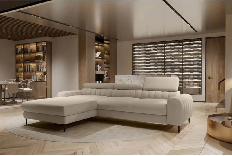 Narożnik NAVAS S z funkcją spania tkanina Promocyjna CURIO 11 WERSAL