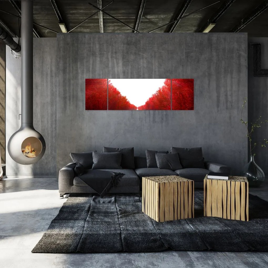 Obraz - Droga do miłości (170x50 cm)