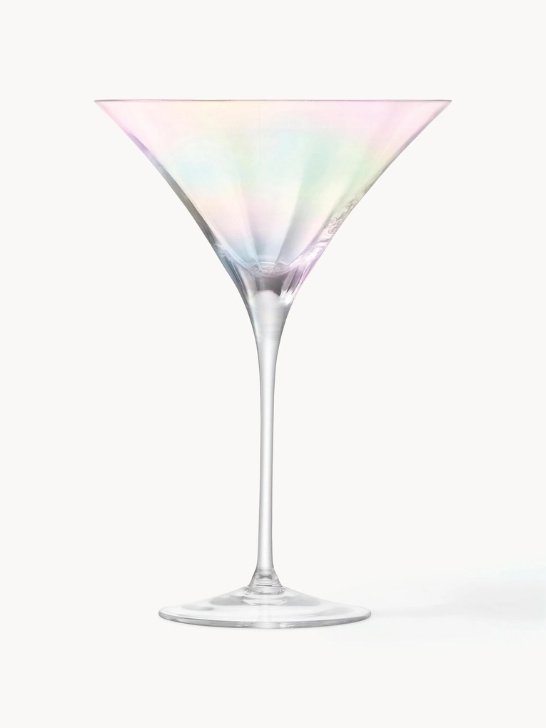 Kieliszek do martini ze szkła dmuchanego Pearl, 2 szt.