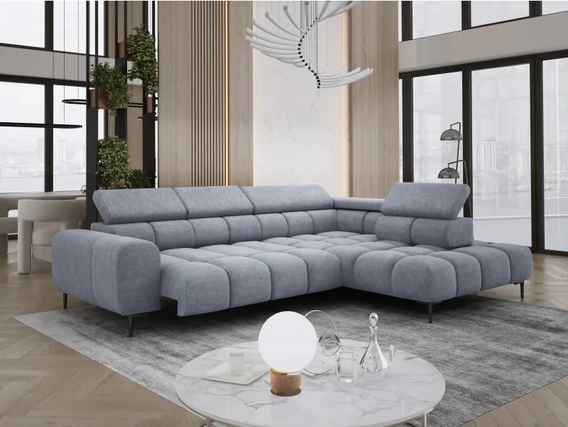 Narożnik PLAZA L Prawostronny w tkaninie CLOUD 82 WERSAL