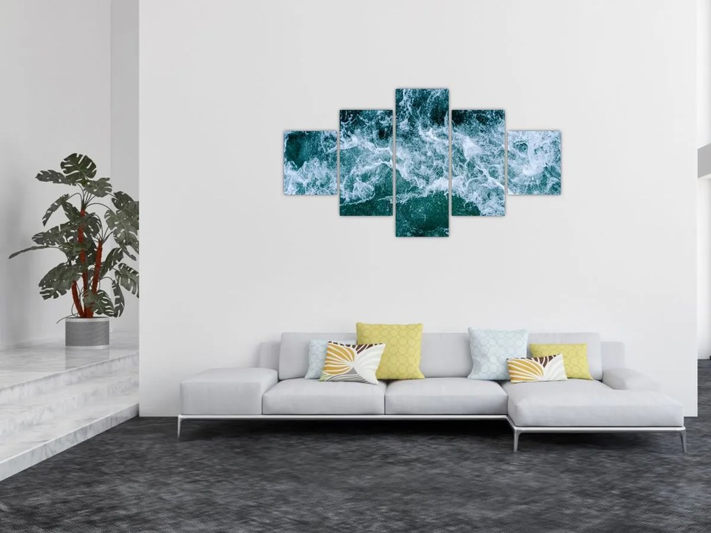 Obraz - Fale oceanu (125x70 cm)