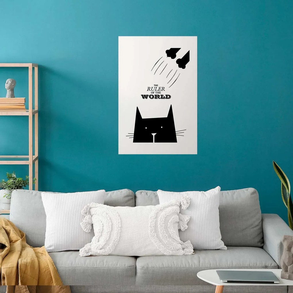 Plakat Król świata 60x90 cm bez ramy z marginesem ARTGEIST B