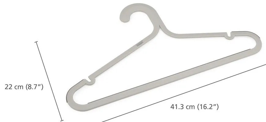 Plastikowe wieszaki zestaw 5 szt. Orderly – Joseph Joseph