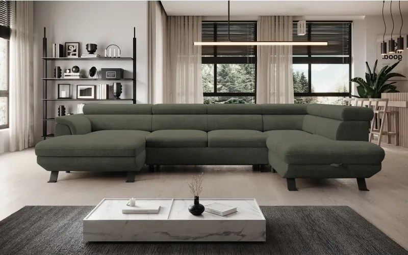 Narożnik RAVEN XL z funkcją spania WERSAL