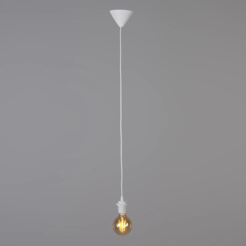 Retro lampa wisząca złota 45 cm - Granny