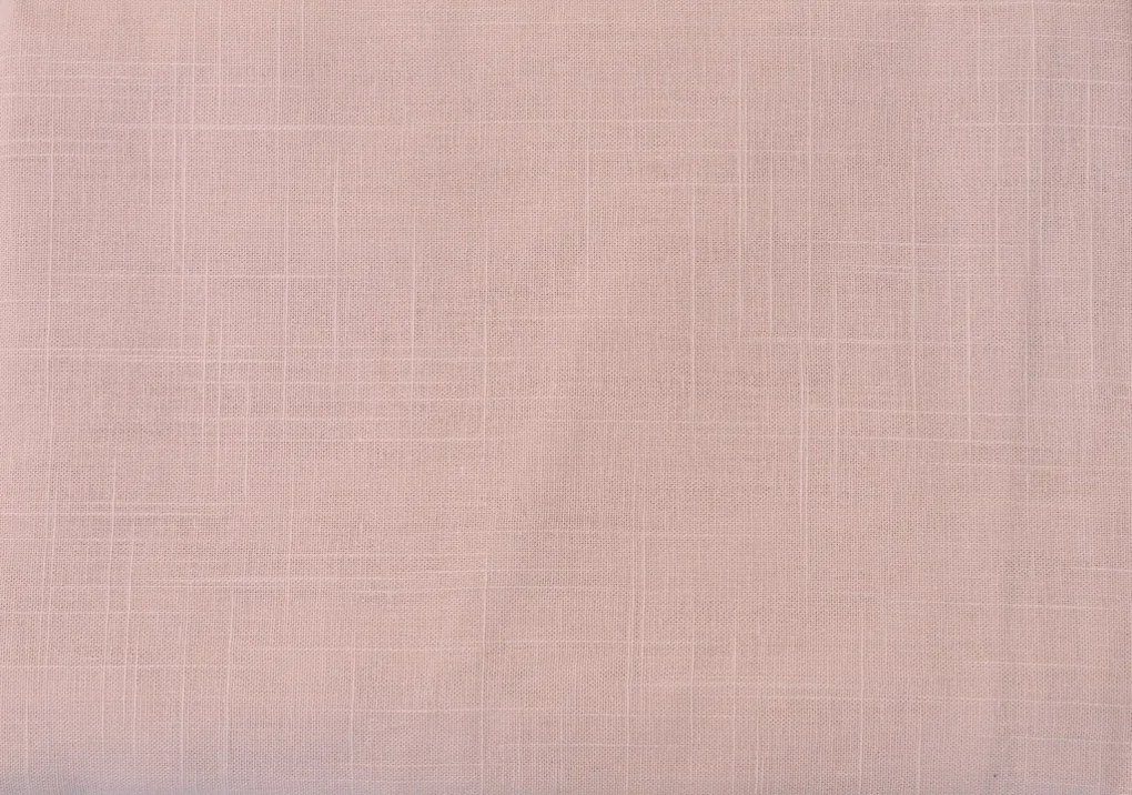 PrzytulneMieszkanie.pl Bawełniana prześcieradło SLUB 140x240 cm jasnoróżowe, 100% bawełna Rozmiar: 140 x 240 cm