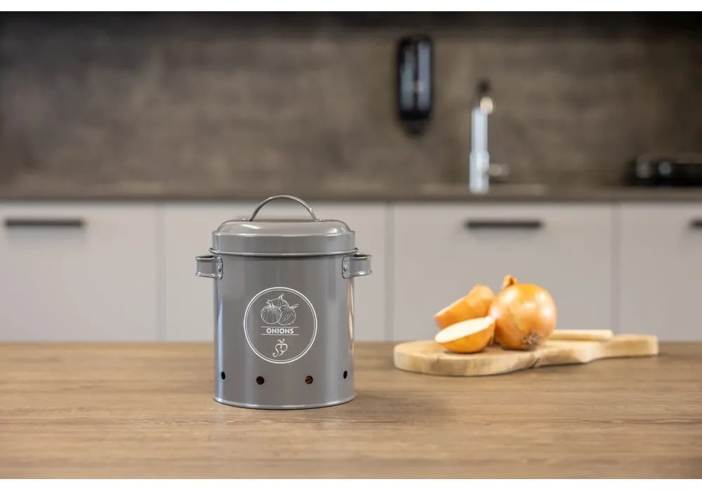 Stalowy pojemnik na żywność na żywność Secret Du Potager – Esschert Design