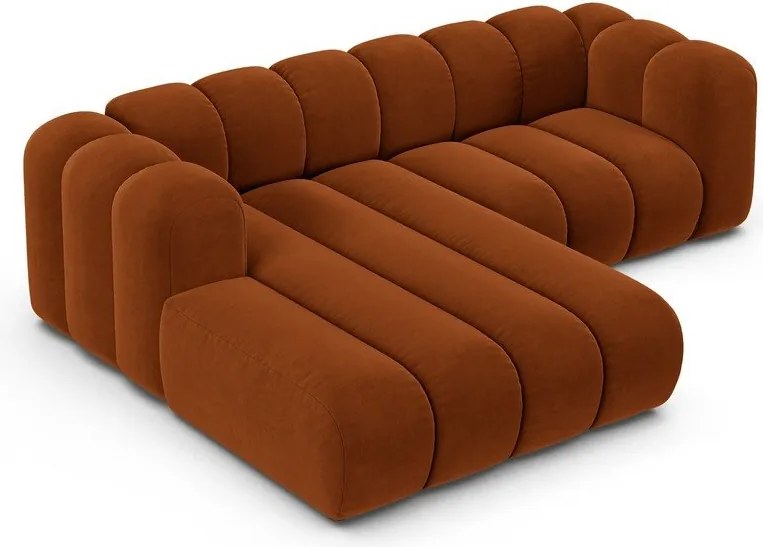 Pomarańczowy narożnik (lewostronny) Lupine – Micadoni Home