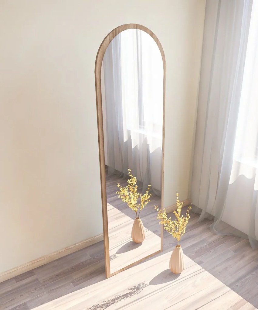 Lustro Emma Walnut 50 x 160 cm