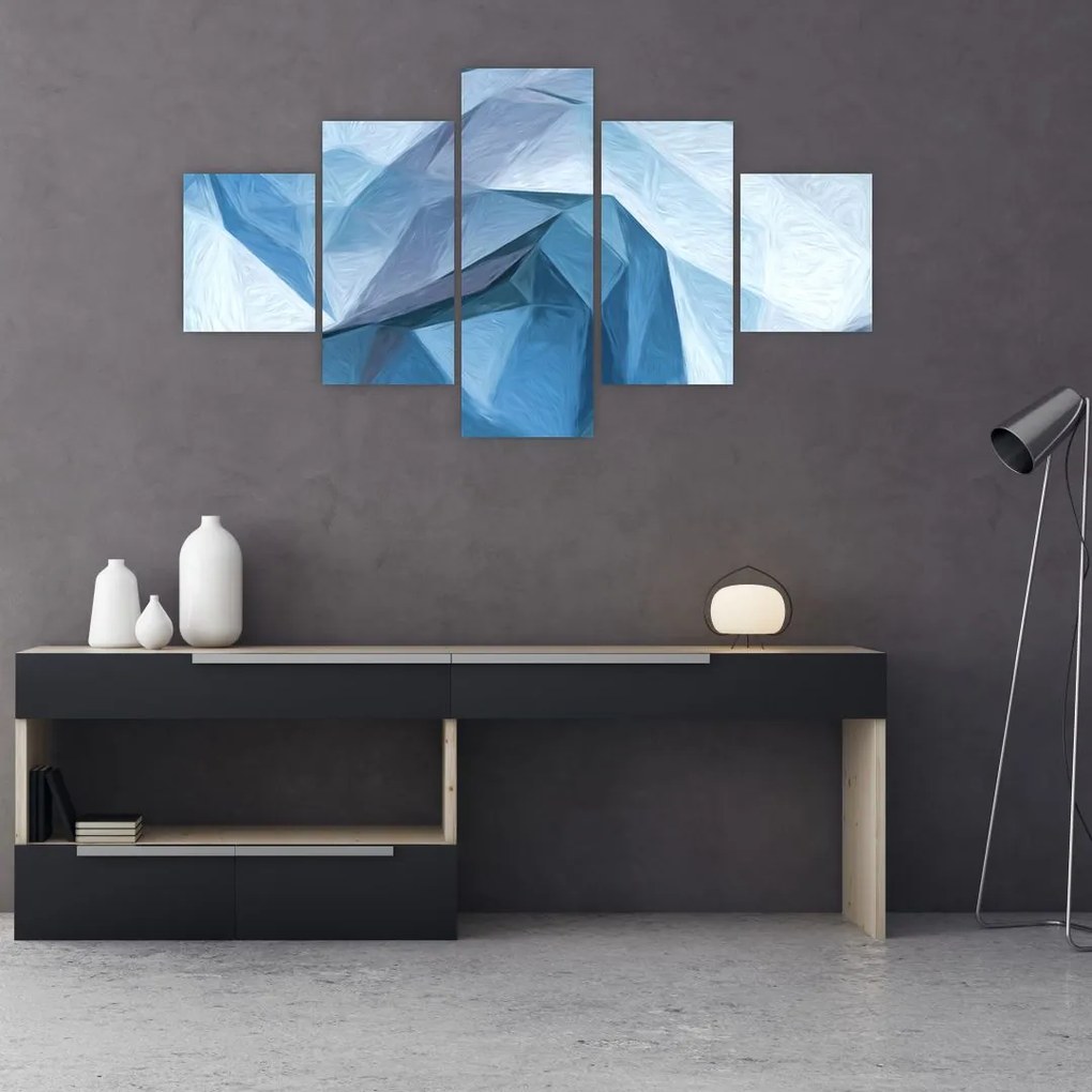 Obraz abstrakcji (125x70 cm)