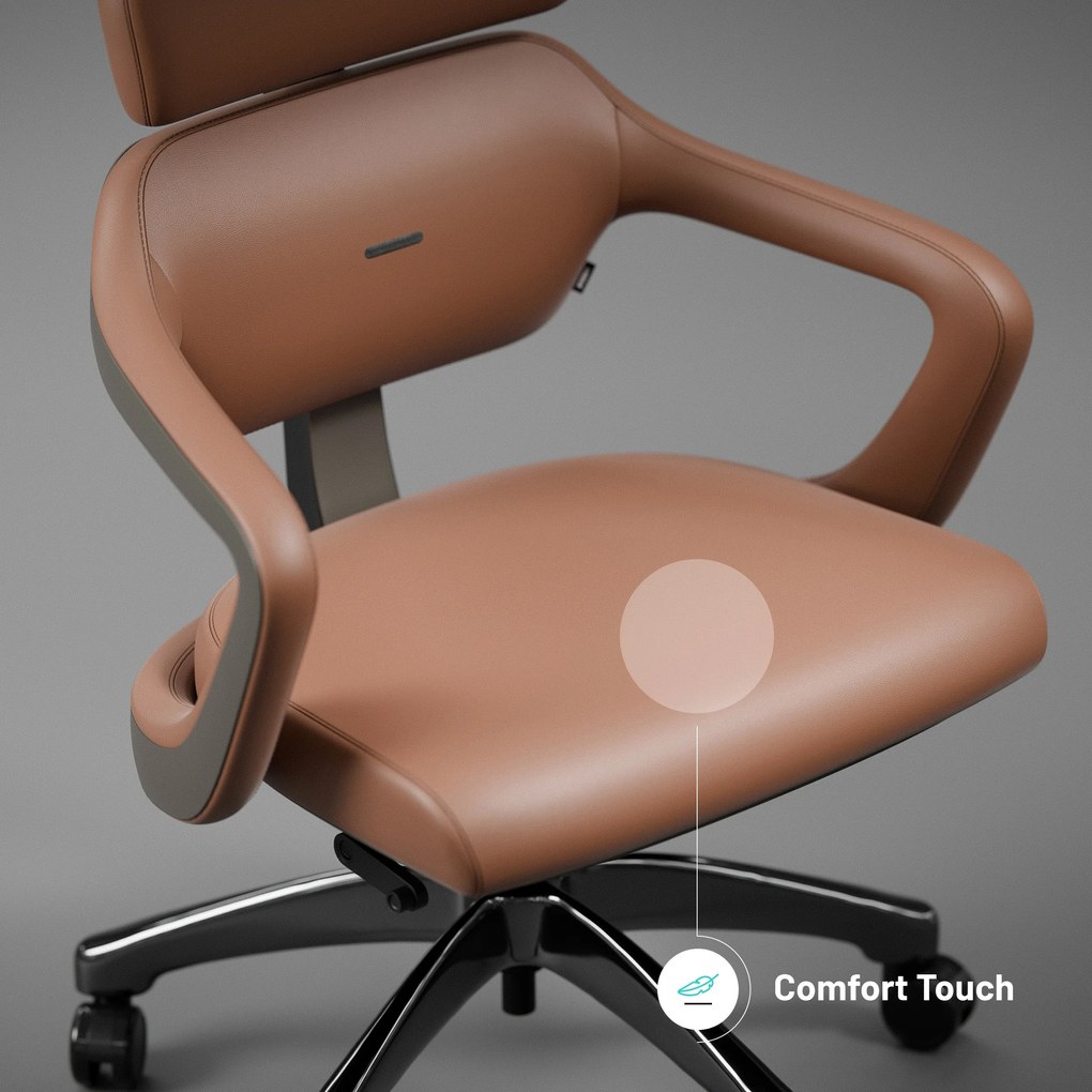 Fotel do gabinetu Diablo V-Modular, Sugar Brown