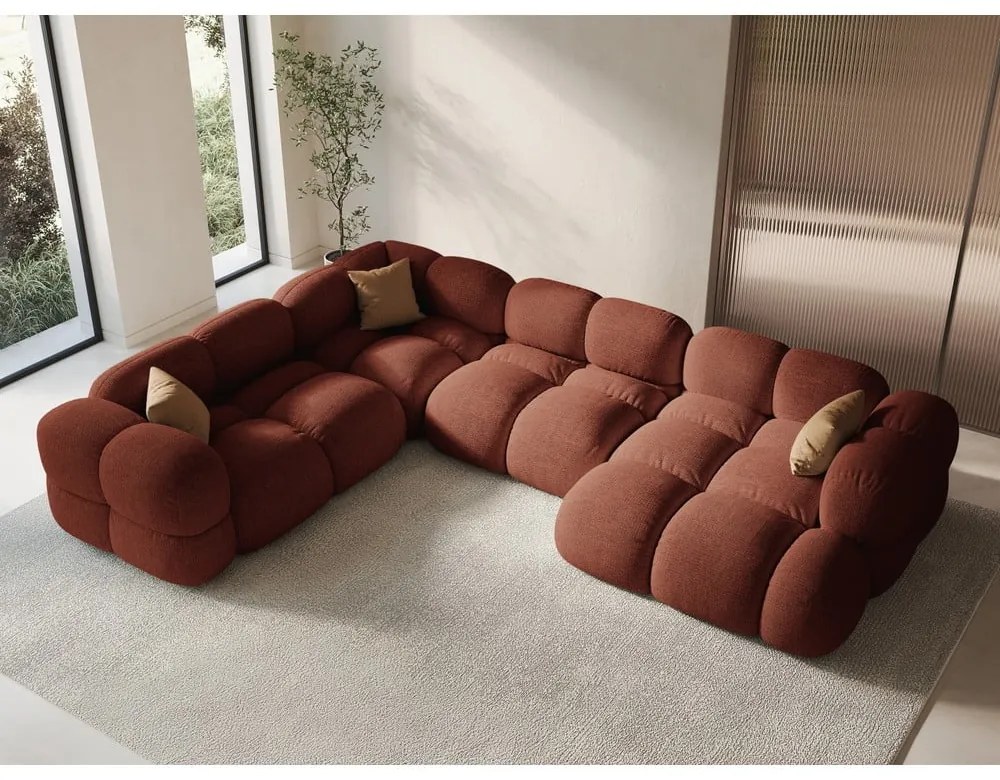 Ceglasty narożnik (lewostronny/w kształcie litery U) Loretto – Cosmopolitan Design