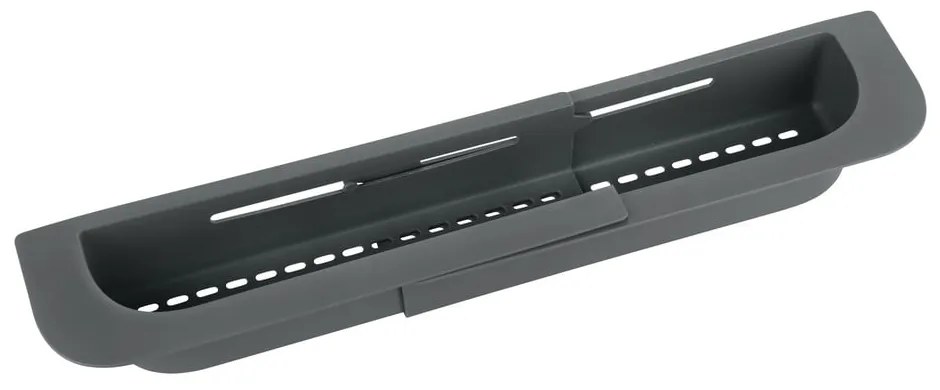Szary plastikowy teleskopowy ociekacz na zlew 49,5x8,5 cm Fino – Wenko