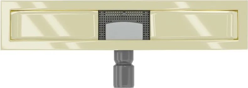 Mexen Flat korpus do odpływu liniowego 60 cm, złoty - 1515060