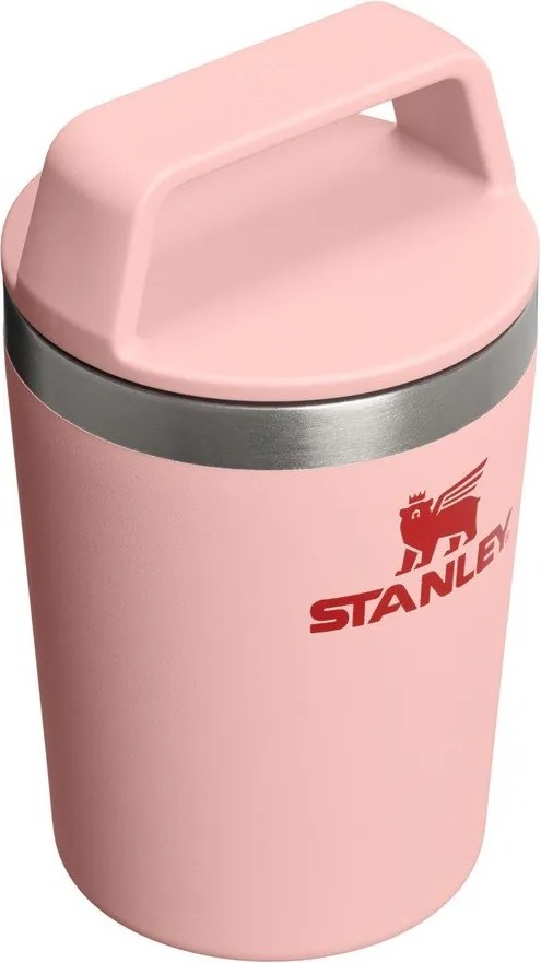 Brzoskwiniowy kubek termiczny ze stali nierdzewnej 230 ml Café-To-Go Travel Mug Peach Rose – Stanley