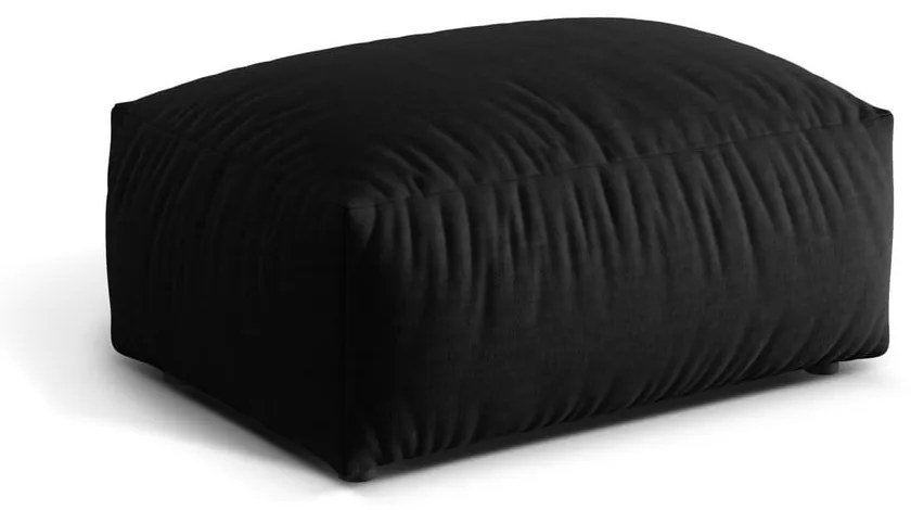 Czarny podnóżek modułowy Martina – Micadoni Home