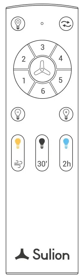 Lampa sufitowa LED w ciemnym naturalnym kolorze ø 13 cm Regal – SULION