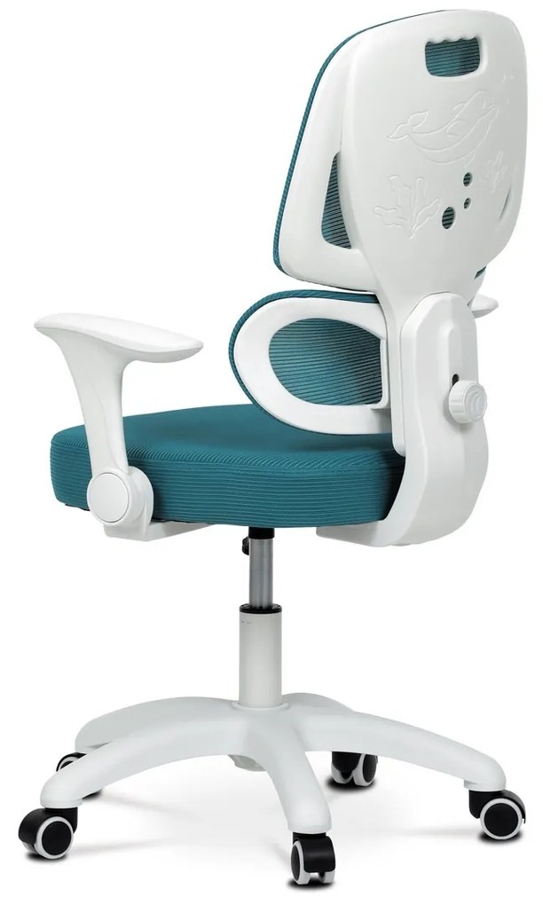 Autronic KA-K1063 BLUE Krzesło biurowe, niebieskie