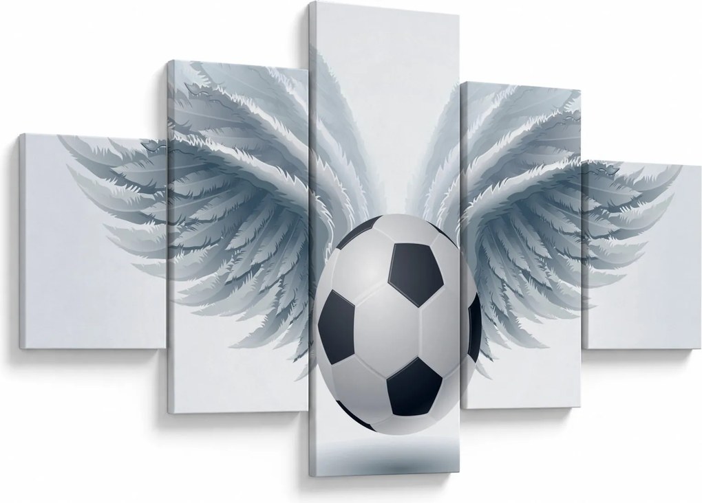 Obraz - Balon ze skrzydłami (125x70 cm)