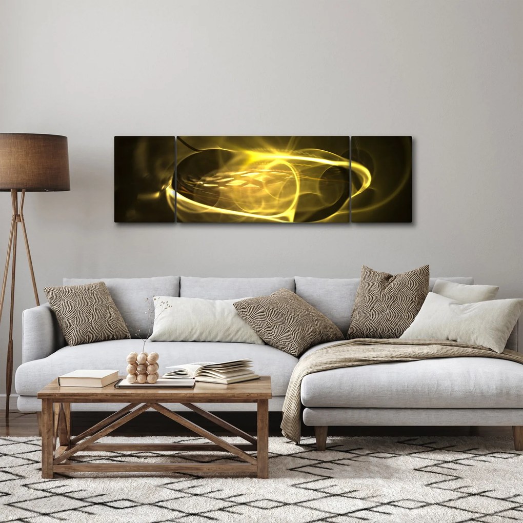 Nowoczesney abstrakcyjny obraz (170x50 cm)