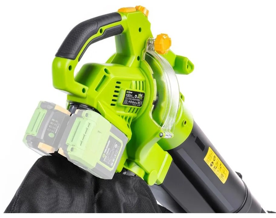 Fieldmann FZF 70725-0 akumulatorowy odkurzacz ogrodowy, 2 x 20 V