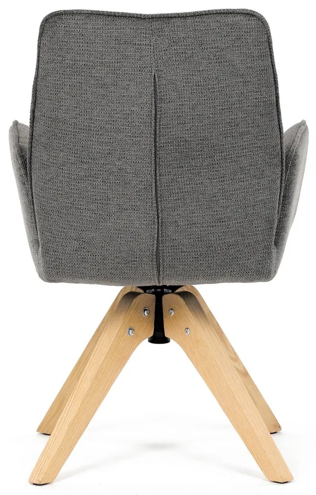 Krzesło do jadalni DCH-C2148 GREY2 z wodoodpornątkaniną