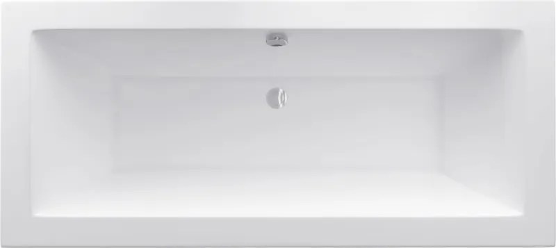 Mexen Cube wanna prostokątna 170 x 75 cm z obudową, biała - 55051707500X