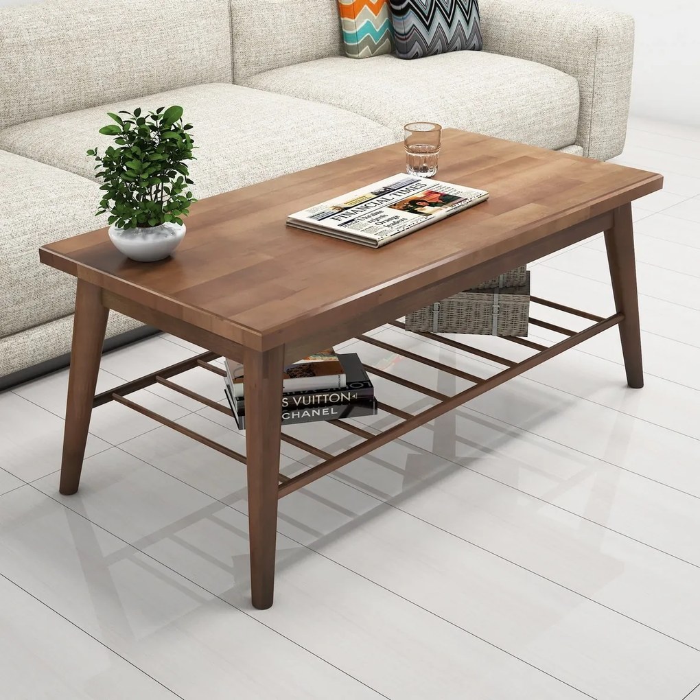 Stolik konferencyjny Sakura Walnut