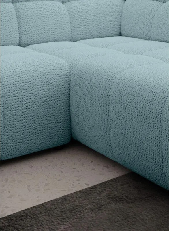 Narożnik COCOON L z elektryczną regulacją siedziska Lewostronny w tkaninie JAGUAR 16