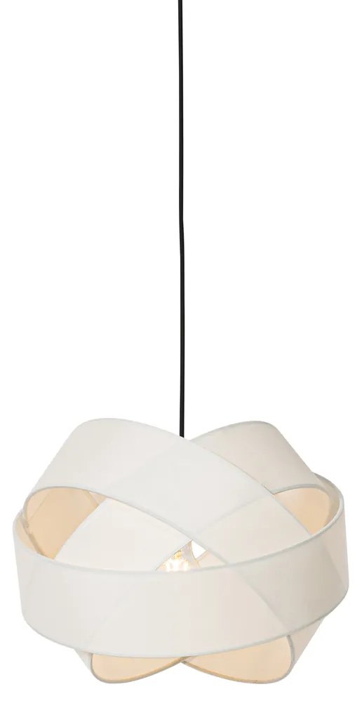 Nowoczesna lampa wisząca biała - Cloth Nowoczesny Oswietlenie wewnetrzne