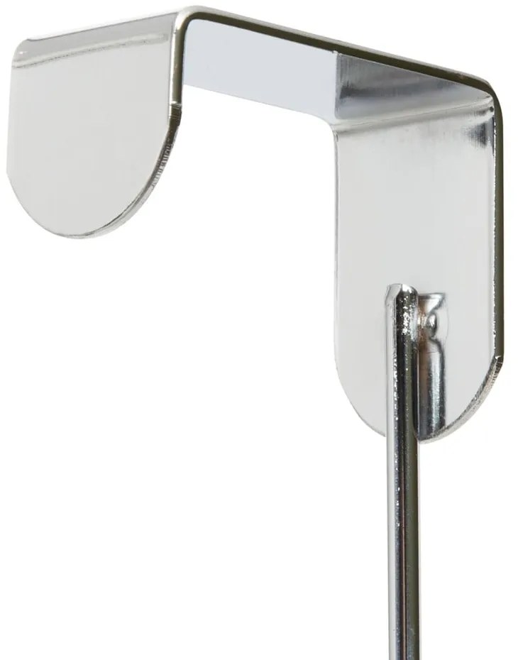 Metalowy wieszak na drzwi w kolorze srebra 33 cm Spirale – Compactor