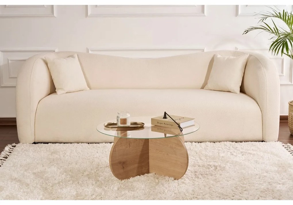 Stolik konferencyjny Aeris Sapphire Oak