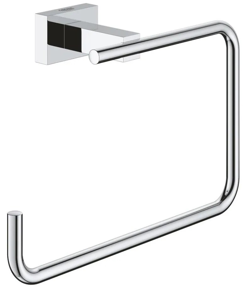 GROHE 40510001 - Wieszak na ręczniki ESSENTIALS CUBE 188 mm chrom błyszczący