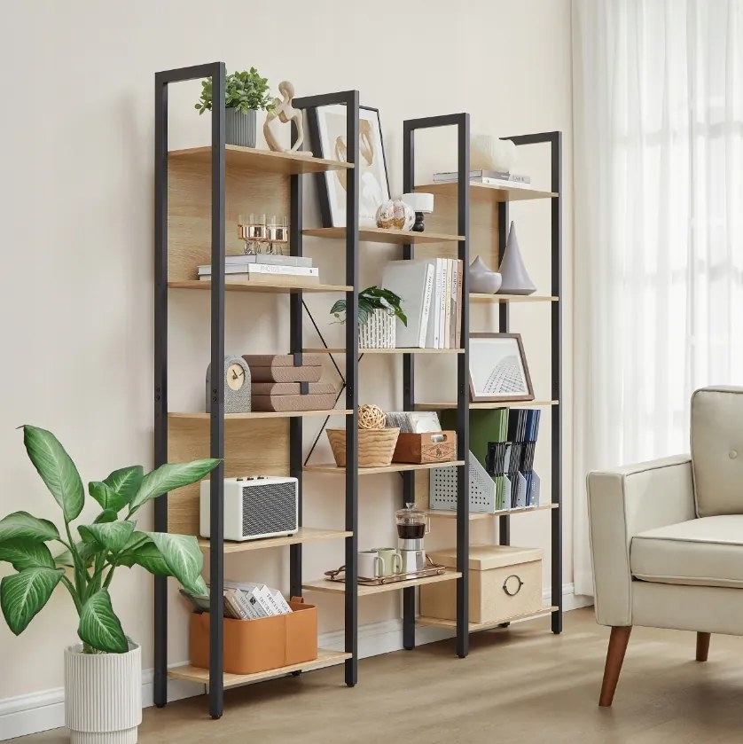 Biblioteczka TAYLOR SONOMA 14 półek, 166x158cm