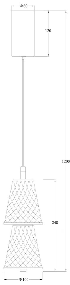 Lampa wisząca SANSA 5W LED
