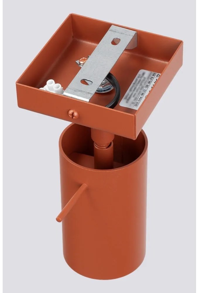 Ceglasta lampa punktowa 8x16 cm Etna – Sollux