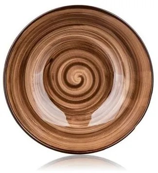 Banquet Talerz głęboki PALAS, 18 cm, brązowy