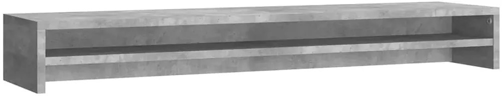 Podwójna półka na biurko beton H2-D31