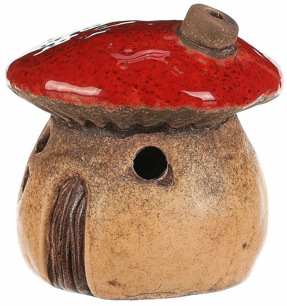 Świecznik Domek Grzyb, 1 szt., 12 x 12 x 13 cm
