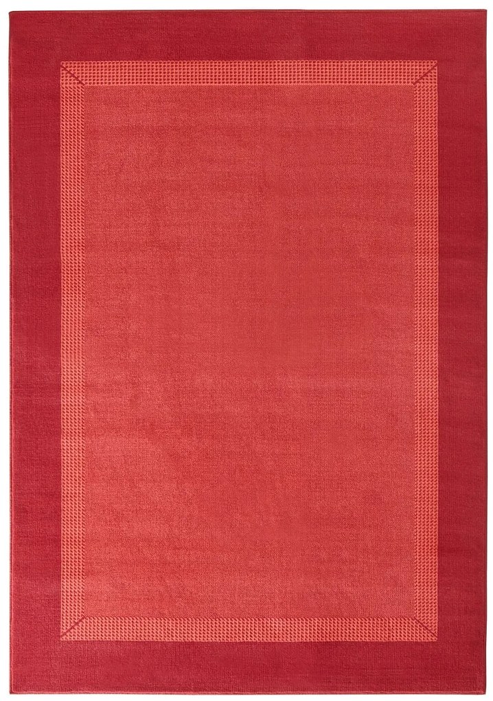 Dywan nowoczesny Basic czerwony 200 cm x 290 cm