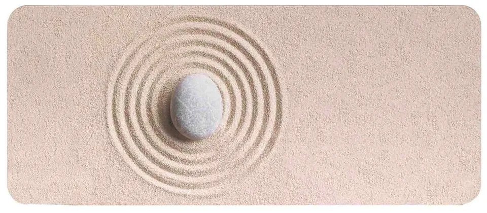 Jasnobrązowy dywanik łazienkowy 50x120 cm Serena – douceur d'intérieur