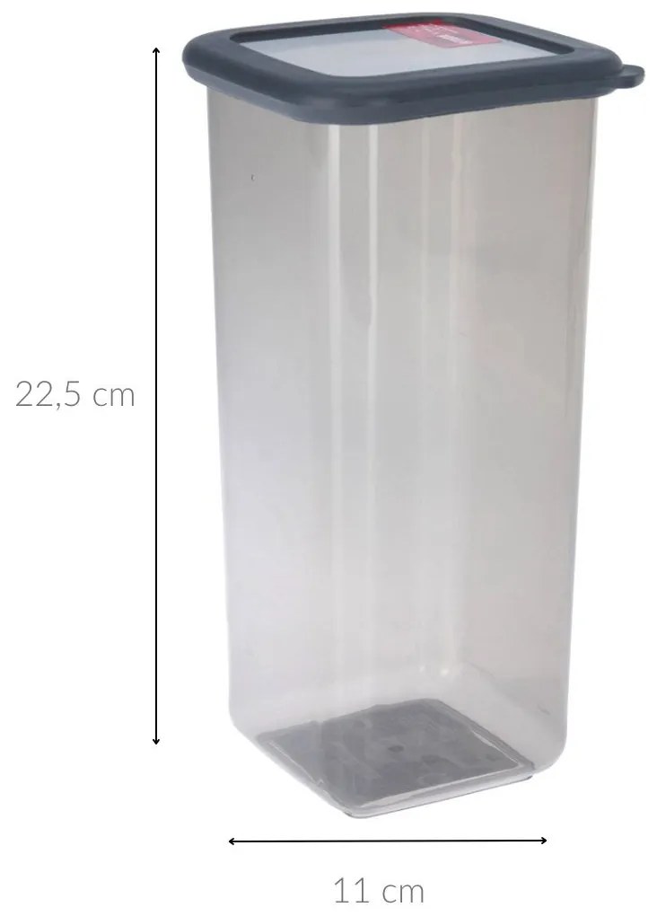 Pojemniki na żywność z tworzywa sztucznego SMART MODULAR, 1600 ml