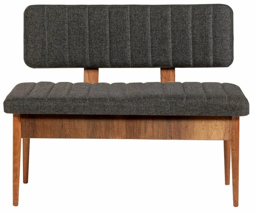 Ławka Vina Anthracite and Walnut