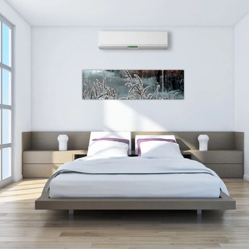 Obraz - Frozen Meadow (170x50 cm)