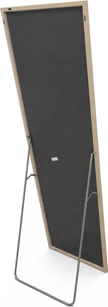 Wolnostojące lustro podłogowe ścienne kawa z mlekiem M-42 pełnowymiarowe 165x50 do przedpokoju salonu