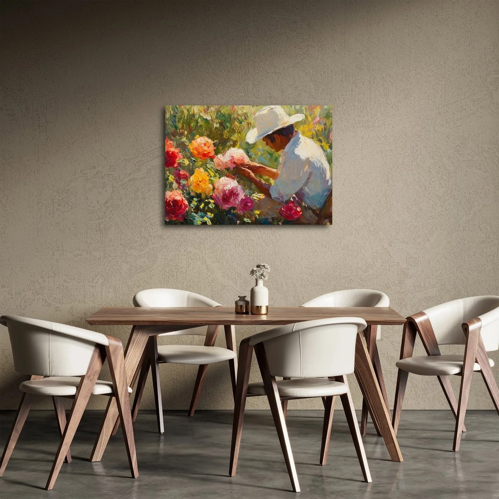 Obraz - Ogrodnik (70x50 cm)